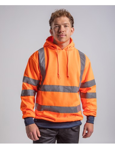 P-RX740-Sweat-shirt à capuche à visibilité renforcée